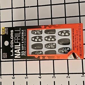 L.A. Colors Nail Frill Skeleton Design Press on Nails